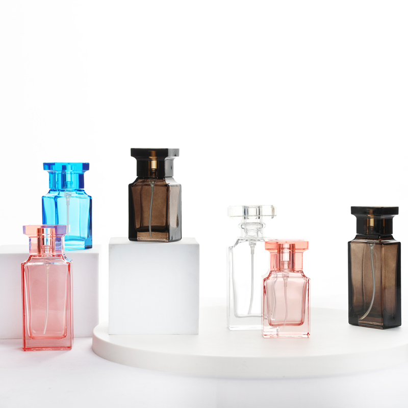 Square Glass Perfume Bottle